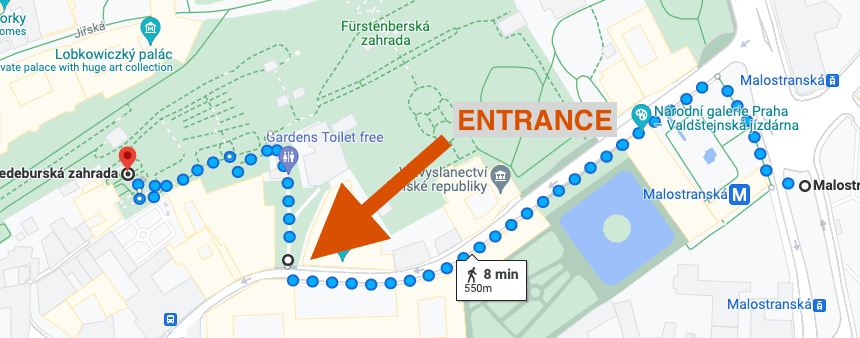 malostranska directions